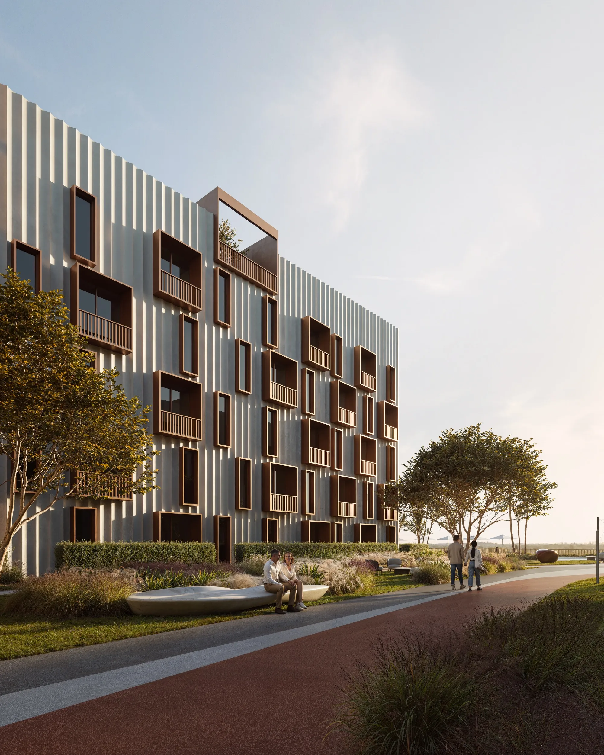 EnSima Miami conceptual rendering, building facade